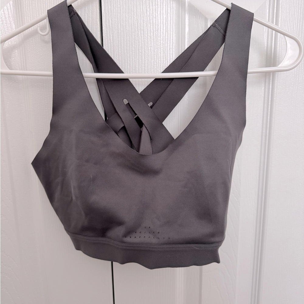Target grey sports bra size M